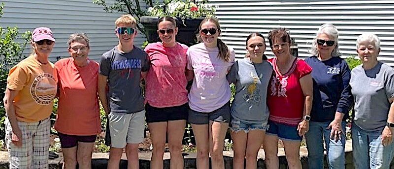 Corner Lot volunteers